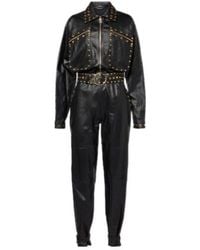 Dodo Bar Or - Studded Leather Jumpsuit - Lyst