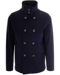 Herno - Double Breasted Jacket - Lyst