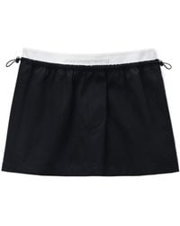 Alexander Wang - Double Layer Waist Skirt - Lyst
