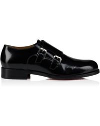 Christian Louboutin - Moustachou Monk Shoes - Lyst