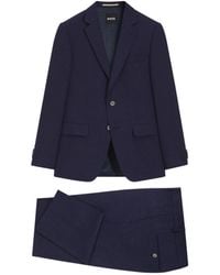 BOSS - Button Two-Piece Suit - Lyst