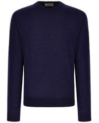 Canali - Crew-Neck Sweater - Lyst