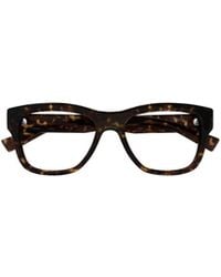 Saint Laurent - Eyewear Square Frame Glasses - Lyst