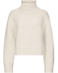 Loulou de Saison - Kean Stand Collar Ribbed Sweater - Lyst
