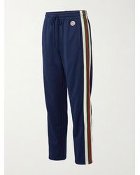 Gucci - Web-Stripe Drawstring Track Pants - Lyst