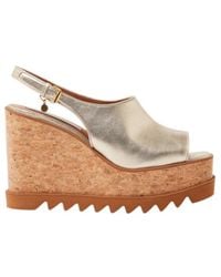 Stella McCartney - Sneak-Elyse Slingback Sandals - Lyst