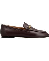 Tod's - Clamp Detailed Slip-On Loafers - Lyst