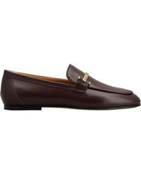 Tod's - Clamp Detailed Slip-On Loafers - Lyst