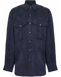 Dries Van Noten - Long-Sleeved Straight-Hem Shirt - Lyst