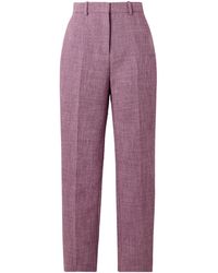 Calvin Klein - Cotton-Blend Skinny Pants - Lyst