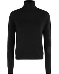 Roberto Collina - Turtleneck Long Sleeve Sweater - Lyst