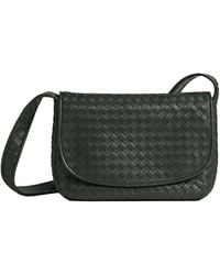 Bottega Veneta - Veneto Flap Messenger Bag - Lyst