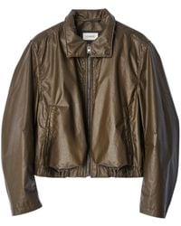 Lemaire - Zipped Waterproof Bomber Jacket - Lyst