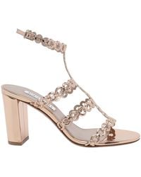 Aquazzura - アクアズーラ インフィニティ チェーンヒールサンダル - Lyst