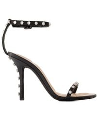 Alexander Wang - Nicki Embellished Open Toe Sandals - Lyst