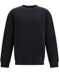 Balmain - Embroidered Logo Crewneck Sweatshirt - Lyst