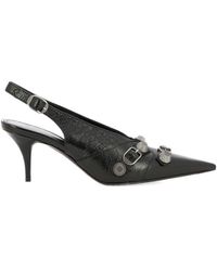 Balenciaga - Cagole Slingback Pumps - Lyst
