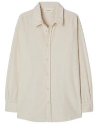 American Vintage - Corduroy Long-Sleeve Shirt - Lyst