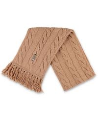 Polo Ralph Lauren - Polo Bear Detailed Fringed Scarf - Lyst