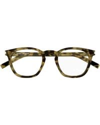 Saint Laurent - Full-Frame Non-Prescription Glasses - Lyst