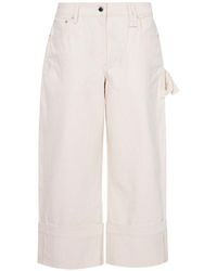 Simone Rocha - Straight-Leg Bow-Tie Jeans - Lyst