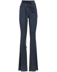 Jacquemus - Le Pantalon Espelho Wide-Leg Casual Pants - Lyst