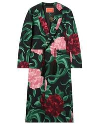 La DoubleJ - Duster Floral Tassel Coat - Lyst