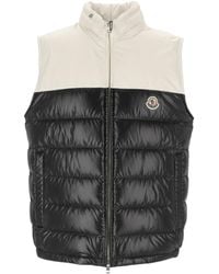 Moncler - Cerces Two-Tone Padded Gilet - Lyst
