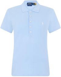 Polo Ralph Lauren - Julie Slim Polo Shirt - Lyst