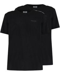 Moschino - Pack Of 2 Logo Rubberised T-Shirt - Lyst