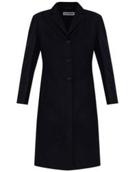 Jil Sander - Single-Breasted Long Coat - Lyst