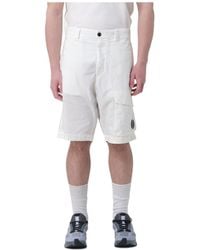 C.P. Company - Lens Pocket Cargo Shorts - Lyst