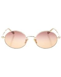 Chloé - Chloé Eyewear Oval Frame Sunglasses - Lyst