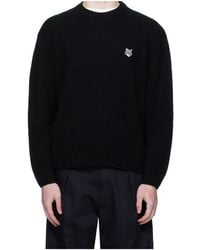 Maison Kitsuné - Wool Sweater - Lyst