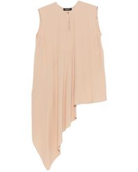 Fabiana Filippi - Asymmetric Sleeveless Top - Lyst