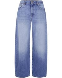 7 For All Mankind - Bonnie Wide Leg Denim - Lyst