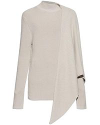 Entire studios - Draped Knit Jumper - Lyst