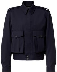 Dries Van Noten - Wool Gabardine Jacket - Lyst