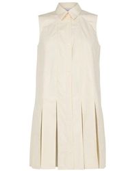 Moncler - Sleeveless Dress - Lyst