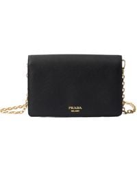 Prada - Saffiano Leather Mini-Bag - Lyst