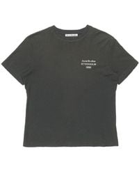 Acne Studios - Stockholm Logo T-Shirt - Lyst