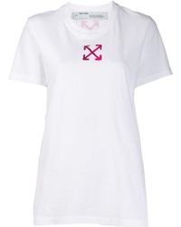 Off-White c/o Virgil Abloh - Arrow Printed T-Shirt - Lyst