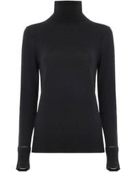 Chloé - High-Neck Long-Sleeved Knitwear - Lyst