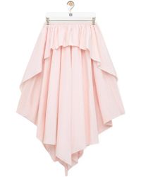 Loewe - Asymmetrical Skirt - Lyst
