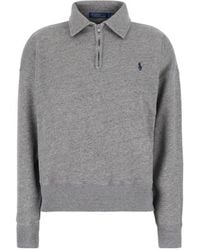 Polo Ralph Lauren - Logo Contrast Sweatshirt - Lyst
