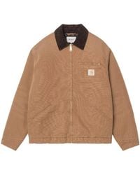 Carhartt - Og Detroit Zip Jacket - Lyst