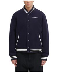 Sporty & Rich - Hotel Eden Roc Buttoned Jacket - Lyst