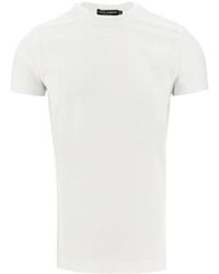Dolce & Gabbana - Crewneck Short-Sleeved T-Shirt - Lyst