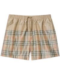 Burberry - Classic Swim Trunks With Aesthetic Waistband - Lyst