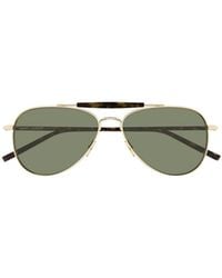 Saint Laurent - Sl 864 Aviator Sunglasses - Lyst